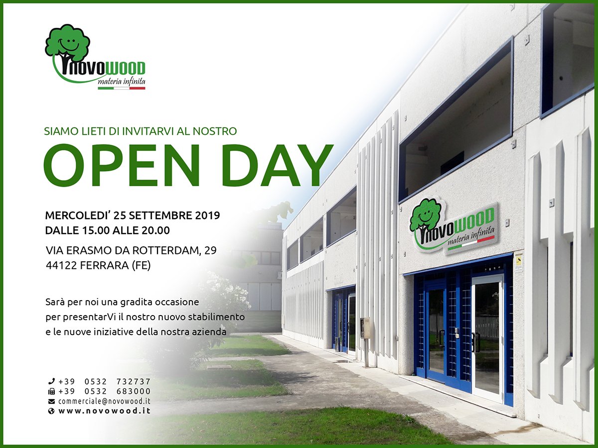 OPEN DAY NOVOWOOD